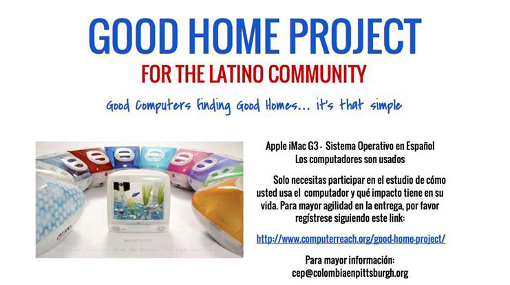 Good Home Project: Good Computers Finding Good Homes - February 27, 2016 / 10:00am - 2:00pm